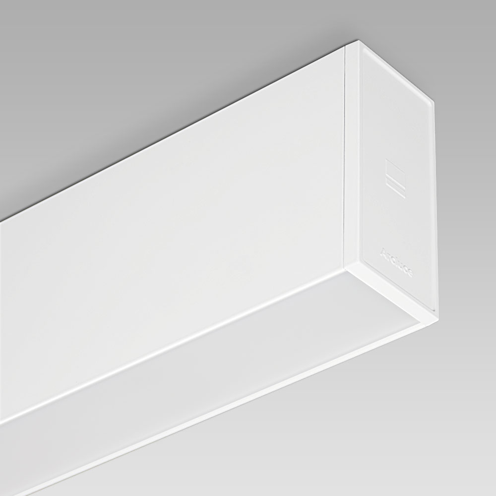 RIGO51 Ceiling - ceiling mounted lumianire for indoor lighting with an elegant linear design