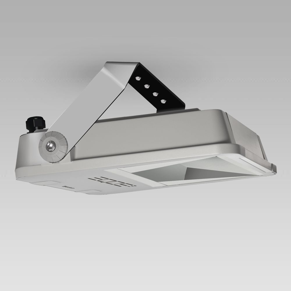 Ceiling luminaires  EQOS2 High-bay ceiling-mounted floodlight of the latest generation ideal for lighting large areas.