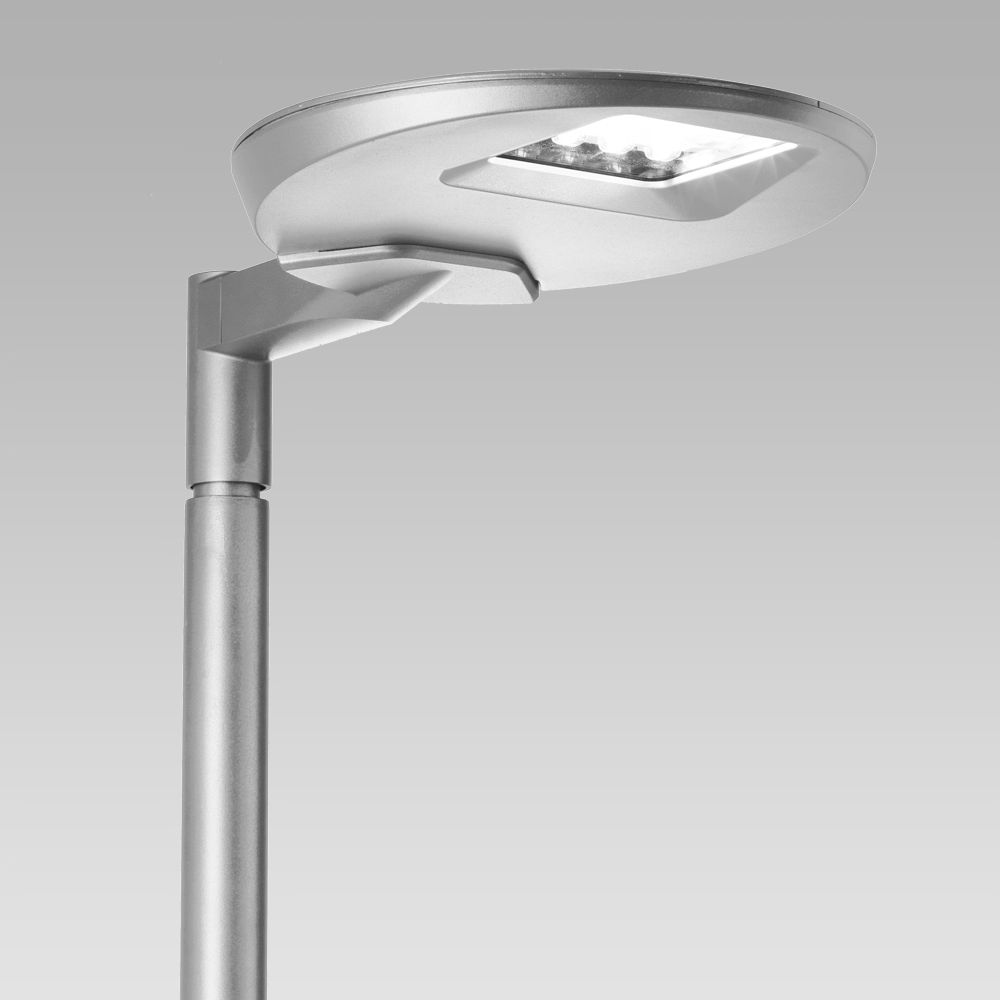 Eclairage urbain  Urban and street lighting luminaire featuring contemporary design