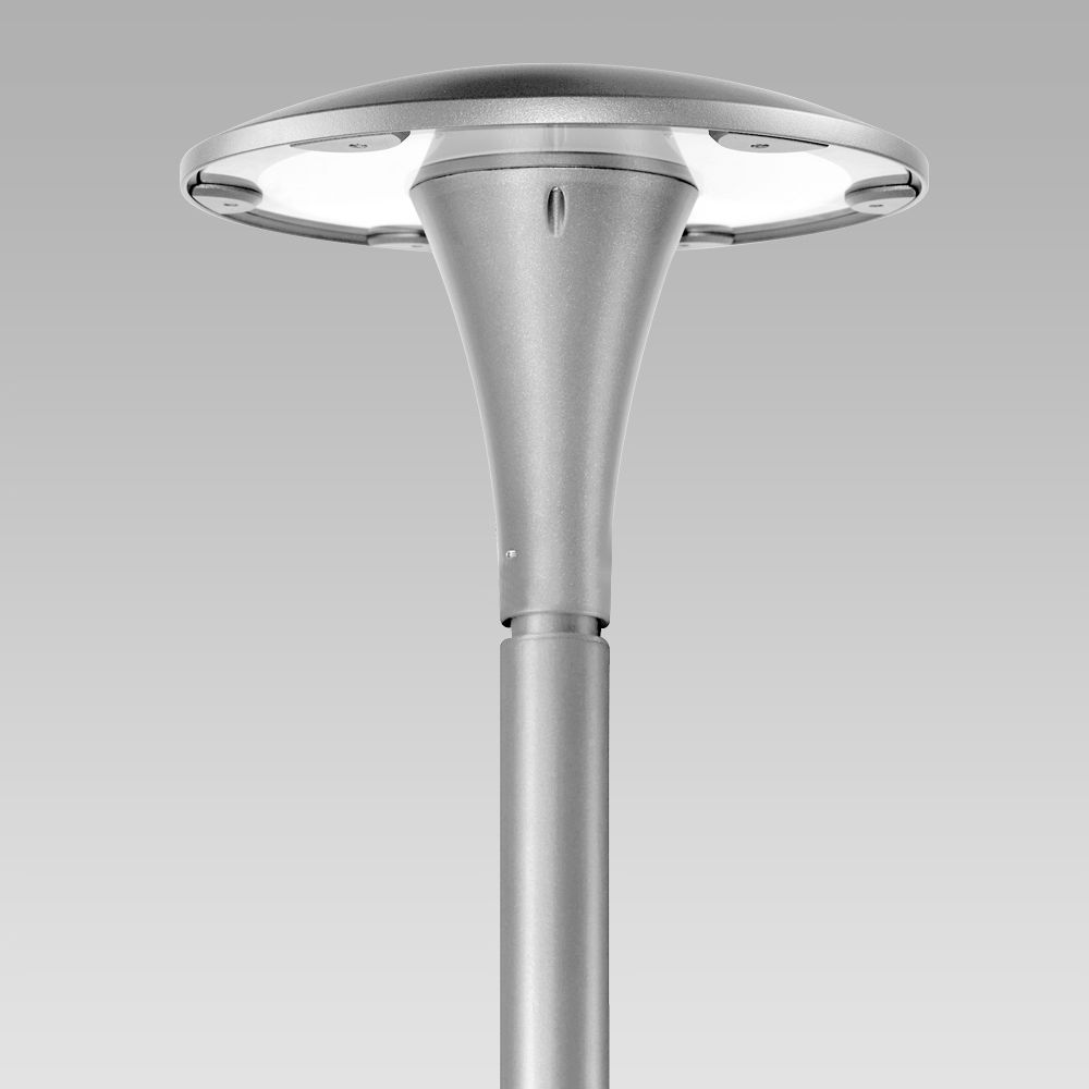 Urban lighting luminaire featuring elegant design