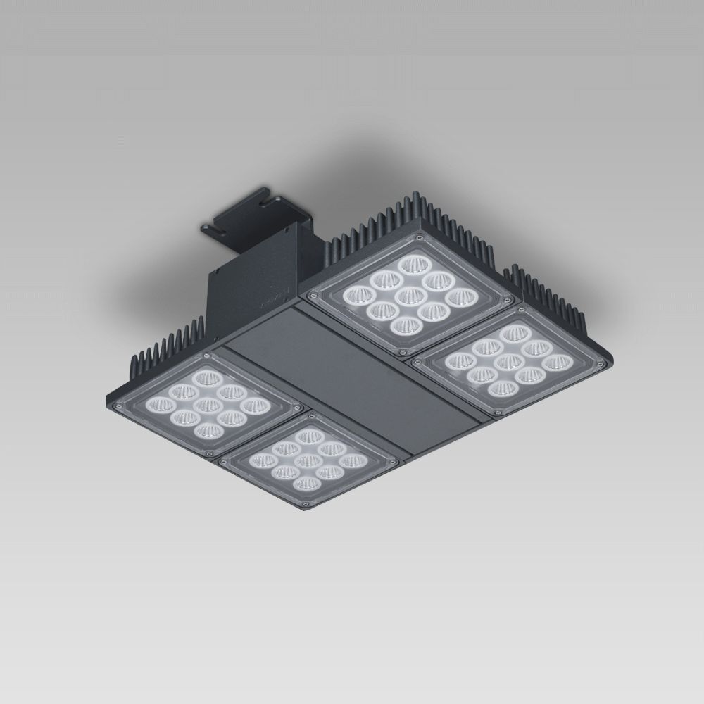 Ceiling luminaires Foodlight for the illuminattion of large areas, featuring high lighting performance-NADIR
