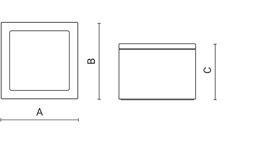 PIXOL110 - dimensions