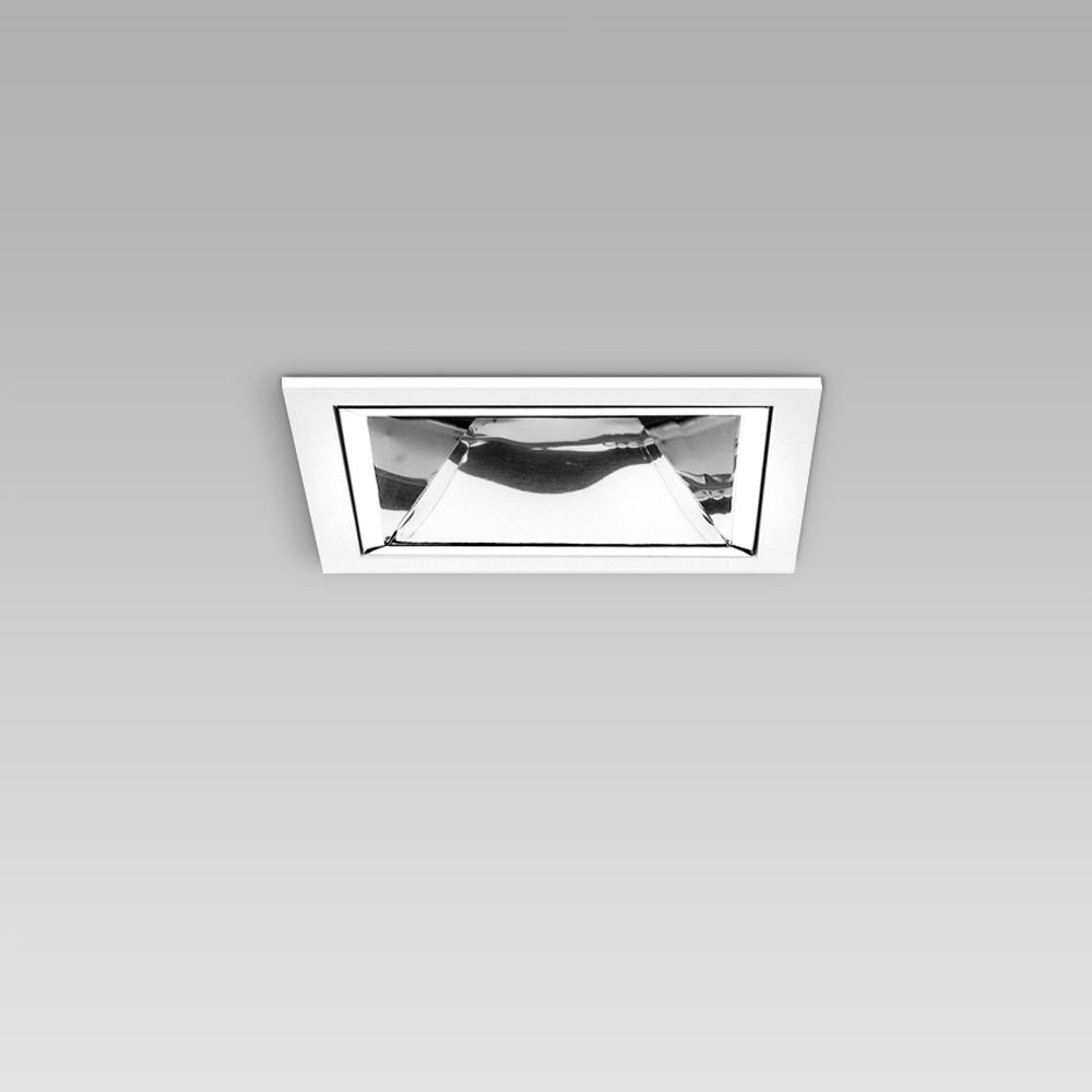 Einbauleuchten Ceiling recessed luminaire for indoor lighting with elegant squared design