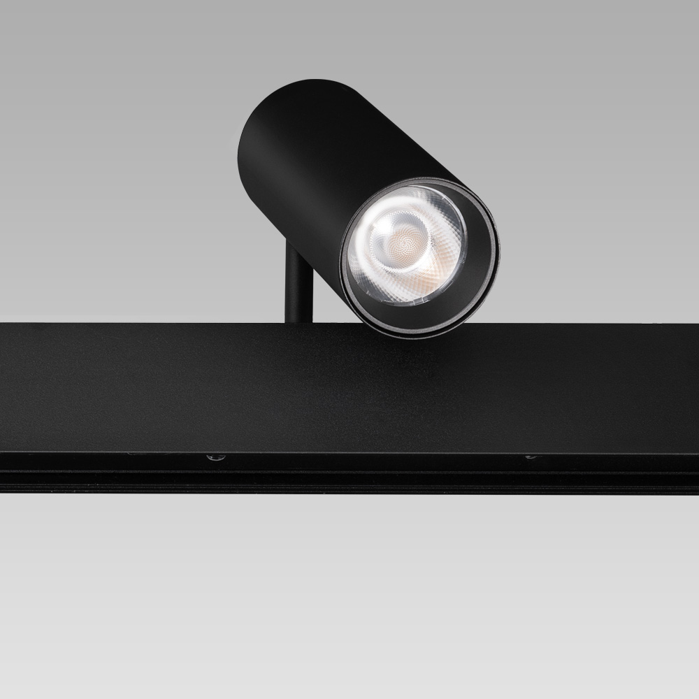 Track 48V - DALI DECK spotlight for 48V electrified track, ideal for interior accent lighting.