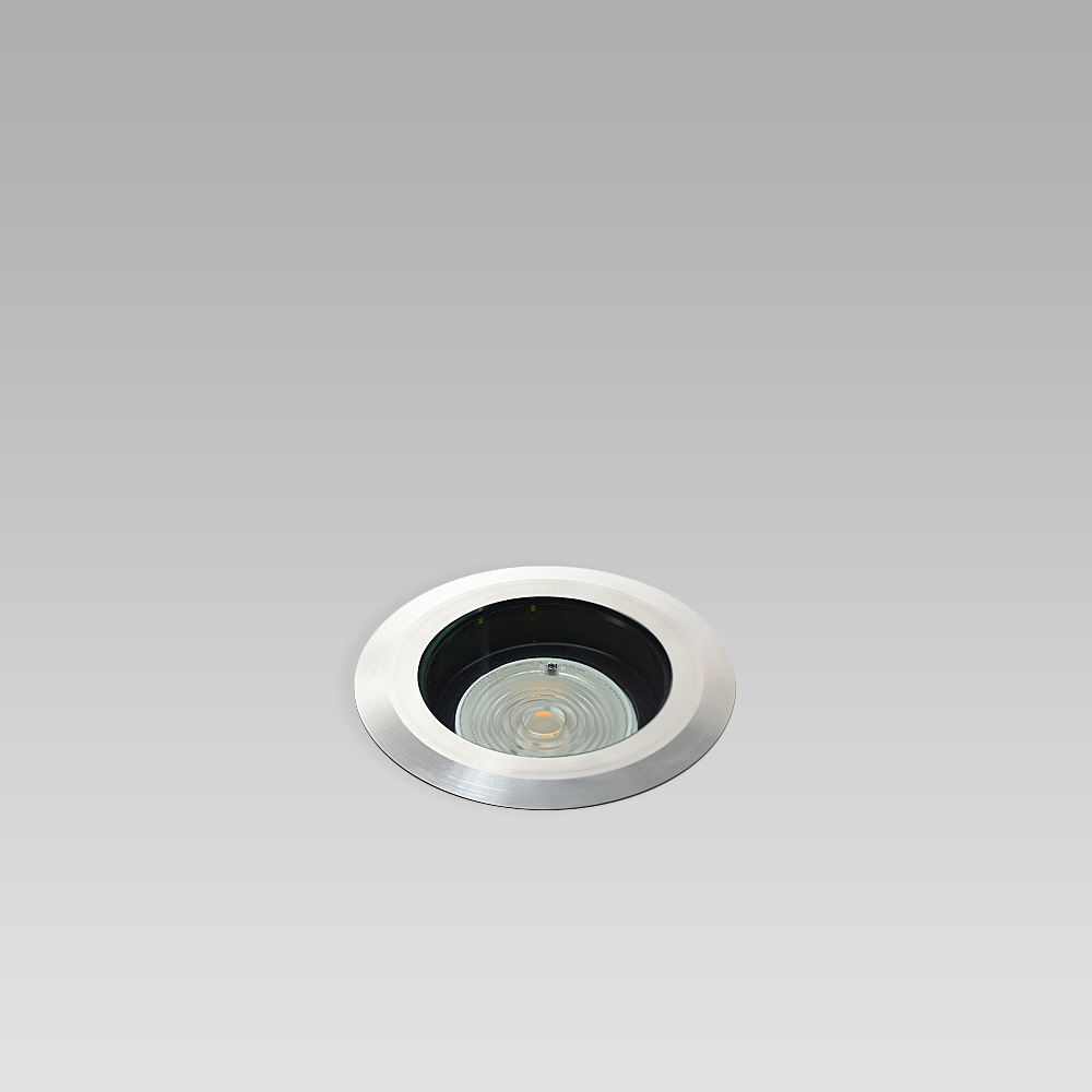 In-ground luminaire for outdoor lighting with an elegant design, perfect for creating suggestive lightpaths