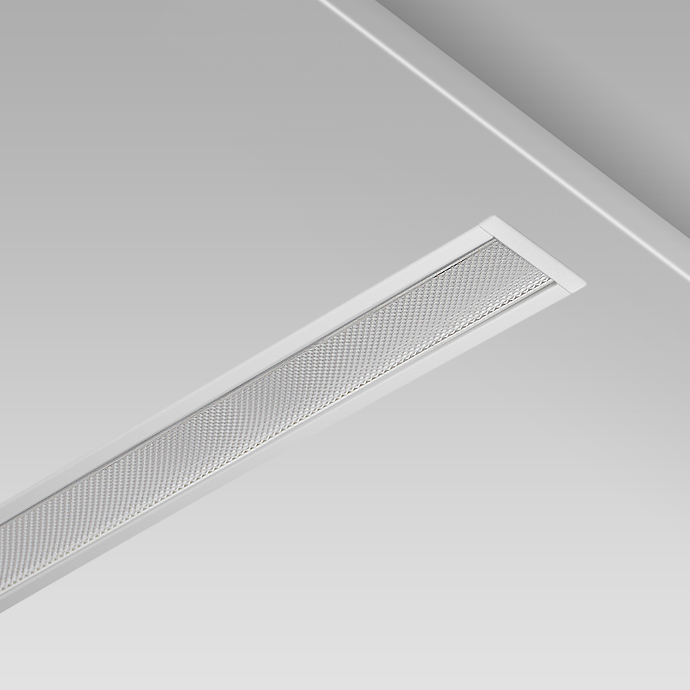 Einbauleuchten  Recessed ceiling downlight for indoor lighting with a linear design, minimalist and sophisticated