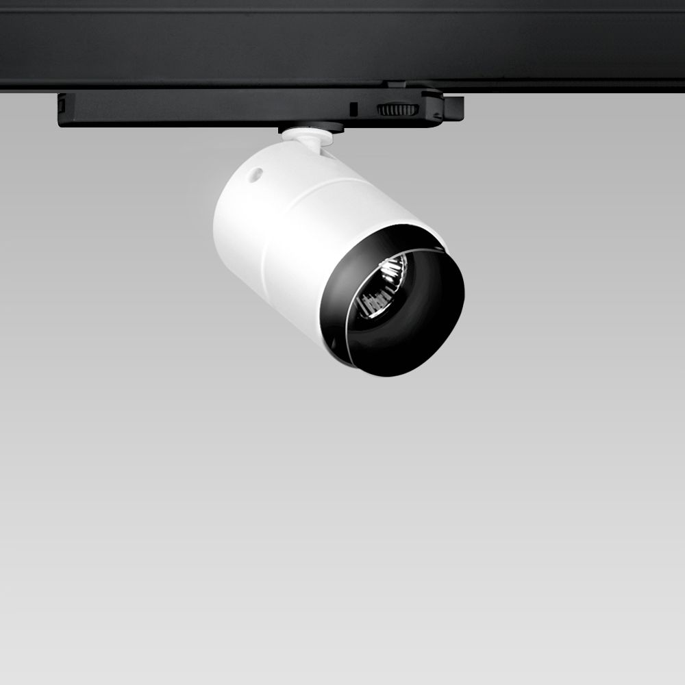 Apparecchi a parete/incasso a parete Faretto installabile a parete o su binario, dal design compatto e dalle ottime prestazioni illuminotecniche