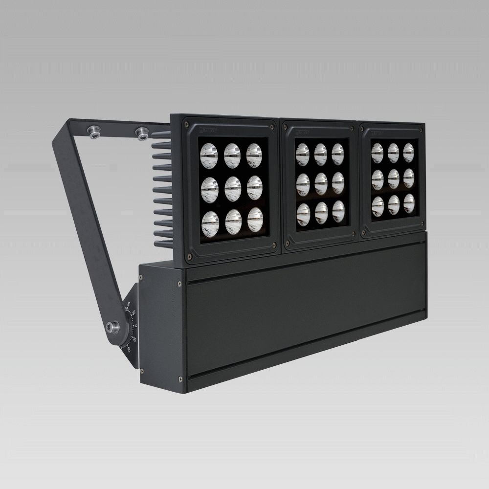 Outdoor floodlights Arcluce NADIR, Floodlight for the illumination of large areas, featuring high lighting performance