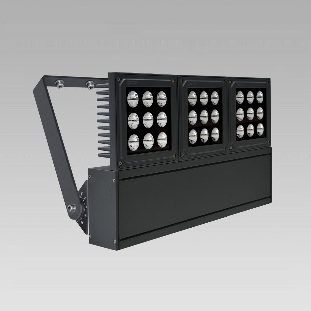 Outdoor floodlights  Arcluce NADIR, Floodlight for the illumination of large areas, featuring high lighting performance