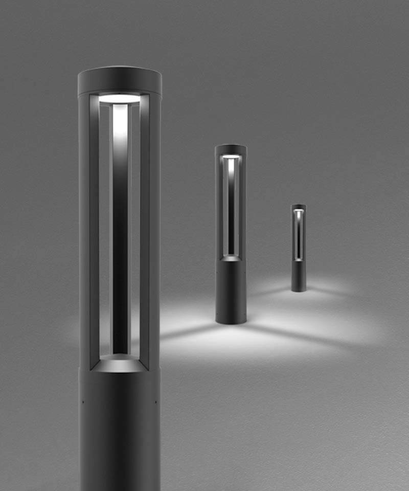 Arcluce Soul180, bollard and urban lights